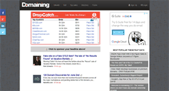 Desktop Screenshot of domaining.com